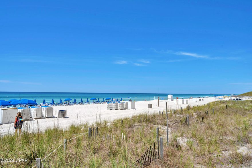 Check out this amazing two bedroom, 2 bath plus bunks with exceptional rental history. There's a beachside pool and hot tub. Children can swim in the lagoon pool that offers water park features. Several more ammenities include the tiki bar, on-site Starbucks, grilling areas, an ice cream and pizza shop, the Sunsations gift & sundry shop. The Sky Bar offers your favorite beverages. There is a fitness room with state of the art equipment, game rooms with pool tables, air hockey, foosball and ping pong tables. The gated covered parking garage and 24-hour security will make you feel safe and sound.