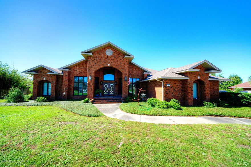 MOWAT HIGHLANDS! Priced to Sell Fast!  Huge house located in the center of the cul-de-sac with a huge fenced in yard, salt water pool and indoor sauna.  This home is just under 2800 sq ft with 4 bedrooms and 3 bathrooms. There are 2 master bedrooms and both have doors that lead to the covered porch in the backyard.  This home had no interior damage from Hurricane Michael.  Only the roof had to be replaced.  This home really does have it all!  It just needs a little TLC.