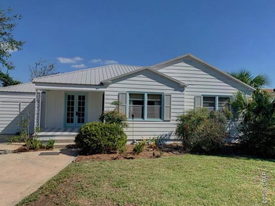 UNDER CONTRACT WITH A CONTINGENCY ON SALE OF BUYER'S HOME.  SELLER ACCEPTING BACK UP OFFERS. 204 North Cove is a wonderful Cove Classic with modern updates and additions.  This home has a new roof December 2018 and a new stainless dishwasher November 2019. The original kitchen has been expanded to include a large breakfast area with picture window, a gas stove with double oven, & open shelving.  New kitchen counters & an under mount sink were just installed January 2020.  The living room opens from the porch and adjoins the dining area with beautiful french doors to the front porch.  Imagine dining al fresco!  Down the hall you will find the front bedroom with beautiful built in storage and a window seat for relaxing with a good book. The middle bedroom off the hallway has wainscoting and has great space.  The hallway bath features black & white floors and a pedestal sink.

The master bedroom was a new addition in the back of the home with gorgeous hardwood floors and an en suite bath; nice vanity & new fixtures.  The bonus room can be used for guests, study, or crafting and adjoins the kitchen with shelves for books or supplies.

New LAN jacks are being installed in garage, office, and all three bedrooms.  

Privacy can be enjoyed in the back of the home with a concrete patio, perfect for grilling and relaxing.  There is a back alley behind the home and parking for your boat or additional cars.  The carport off the alley has just been replaced January 2020 and landscaping has just been completed.  

This great property is less than a mile from The Bay County Courthouse, Panama City City Hall, Historic Downtown, McKenzie Park, Ascension Sacred Heart, St. Andrew Bay Yacht Club, Holy Nativity Episcopal School, Holy Nativity Episcopal Church, First United Methodist Church, First Baptist Church, CVS Pharmacy, Hallmark Florist, and so much more!  Bike to the Bay to watch the sunset and see July 4th fireworks on the Bay.  Convenient to Tyndall AFB as well!  

This home is move in ready and shows pride of ownership.  Please call your Realtor today!

*Some photos have been virtually staged with furniture.