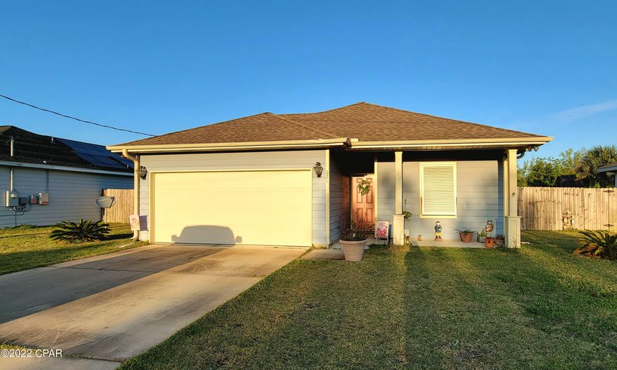 CURRENTLY UNDER CONTRACT, SELLER ACCEPTING BACKUP OFFERS Seller is asking for all offers to be in by 6pm Sunday April 4th. This property is in a prime location for easy access to Tyndall AFB. Situated on 0.2 of an acre and will feature a 2 car garage and screened patio, large rooms, 9' ceilings, irrigation, large building and hurricane shutters. Very well built home!