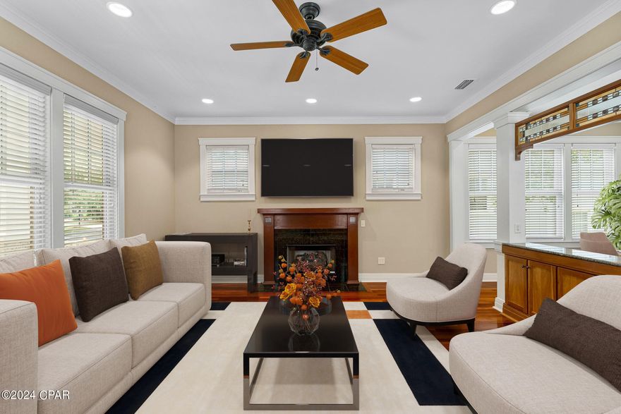 OWNER FINANCING AVAILABLE at 5%. Discover the charm of coastal living in the prestigious Wild Heron neighborhood, situation on the sought after west end of Panama City Beach. This immaculate 3-bedroom, 3-bathroom Craftsman-style offers a layout designed for ease and luxury, with a main-floor bedroom complete with a full bathroom, a separate dining area, and a cozy eat-in kitchen. The additional bedrooms and bathrooms are thoughtfully placed on the second floor, optimizing space and privacy.
This property boasts nearly 2,400 sqft of luxury with high-end finishes including granite countertops, stainless appliances, recessed lighting, hardwood floors, crown molding, and elegant fixtures throughout. The home is well-maintained with recent updates including a 2-year-old water heater, 1-year-old HVAC, a new roof and new stainless appliances!!
Step outside onto the inviting front porch, where you can watch the neighborhood come alive, or opt for tranquility on the screened side porch. This home is not just a place to live but a gateway to a lifestyle, with access to top-tier amenities including the 24-hour guarded gate, the renowned Sharks Tooth Golf Course, and Lake Powell.
Elevate your lifestyle with exclusive homeowner privileges like a Watersound Club Membership, and embrace a wealth of recreational facilities: a lakefront boathouse, docks, kayaks, canoes, a heated pool, hot tub, family park, and walking paths. Whether it's enjoying a sunset from the dock, gathering around the lakeside fire pit, or staying active at the health club and tennis courts, Wild Heron offers an unparalleled living experience.
Experience the best of both worlds - a peaceful haven with easy access to the Gulf of Mexico and the vibrant local scene. Don't miss this opportunity to own a piece of paradise in Wild Heron. Contact your Realtor to schedule a viewing today. Please note some photos depict virtual staging. The home is unfurnished.  All ages, Room Sizes and measurements are approximate. Please verify if important.