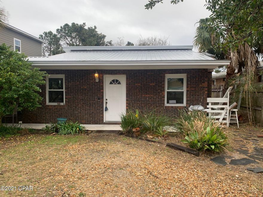 This is a great location on South Lagoon Drive.  Right across the street from the Lagoon and away from heavy traffic.

The home has a new roof and new windows after the Hurricane Michael.  This home has  great bones and tons of potential.  Come finish your vacation rental or home.