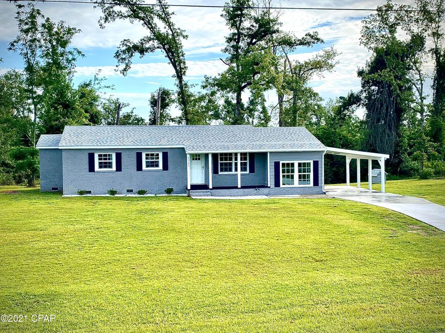 This beautiful 1300+ sq ft 3/2 has had some love poured out all over it!  Located on over an acre in the heart of Dogwood Heights, it boasts new EVERYTHING: roof, HVAC, floors, cabinets, granite, appliances, lighting, and more.  The gray and white color palate is ready to be accessorized with all of your things!