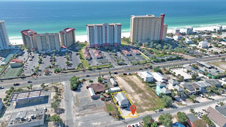 CURRENTLY UNDER CONTRACT, SELLER WILL CONSIDER BACKUP OFFERS - Looking for a great investment with a big return?  This is the property.  Gulfview three story triplex with a total of 6 bedrooms and 4 bathrooms.  Rental projections of approx $100,000 and rental ready for short term rentals. These would also make great long rentals or live in one and rent the others out.  So many options.  The property offers a 4 bedroom / 2 bath unit on the top two floors and two one bedroom units on the ground level.  All are fully furnished and turn key.  All units have been recently remodeled and are as cute as can be.  Just a couple blocks to a beach access and a couple blocks to the Grand Lagoon.   Call to see today!