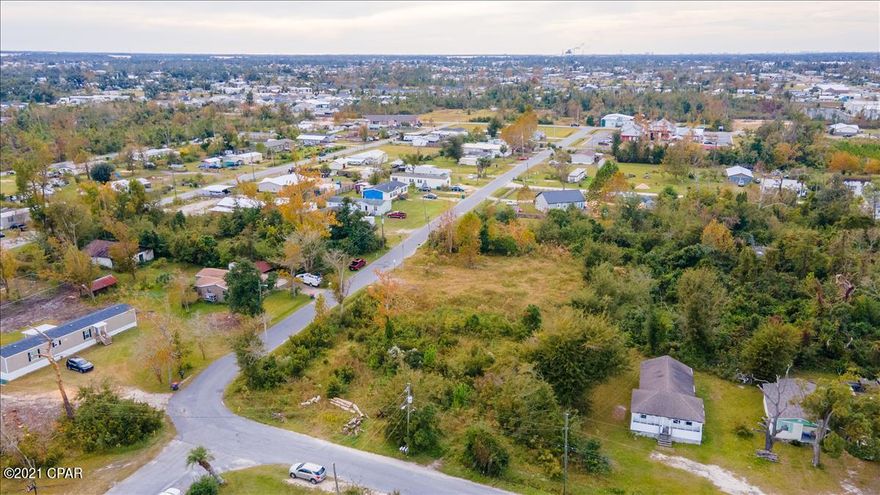 Residential Lot, over 1/2 Acre, Centrally located. Prior to Hurricane Michael this lot had 3 mobile homes located side by side. Each had utilities. This could be a great investment opportunity lot for a duplex, triplex or more mobiles. Cleared, high up and dry land.
