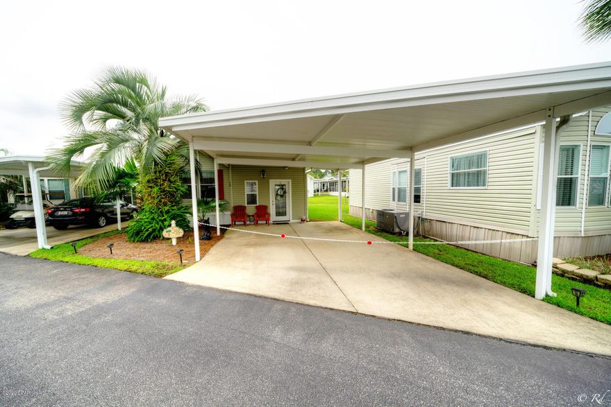 ***CURRENTLY UNDER CONTRACT, SELLER ACCEPTING BACKUP OFFERS*** - LOCATION! LOCATION! LOCATION! Are you looking for a stunning home located in one of the highly sought-after communities in Panama City Beach? Look no further! Whether you are in the market for a full-time residence, 2nd home, or investment property, this is the one for you! Walk across the street to the pool while enjoying this beautifully maintained, one owner home at Emerald Pointe Resort featuring a bright open floor plan, large living room with sleeper sofa, large add on bedroom with sleep number bed, separate dressing area with two closets, full size washer, dryer and dishwasher, a large screened in patio for your enjoyment, and a large lot with plenty of room to add on to the home. Recent updates include... a new metal roof in 2019, and a new HVAC 9/2014. The home is being sold with furniture, decorations, appliances, patio furniture, linens, and kitchenware. 
Emerald Pointe Resort is a gated community located in the heart of Panama City Beach close to restaurants, shopping, and the world's most beautiful beaches. Amenities include a large clubhouse, exercise room, 2 pools (one heated seasonally), hot tub, lake with boardwalk, and shuffleboard court. HOA fee includes water, sewer, garbage, cable, and lawn service. All information is approximate and should be verified by buyer if important.