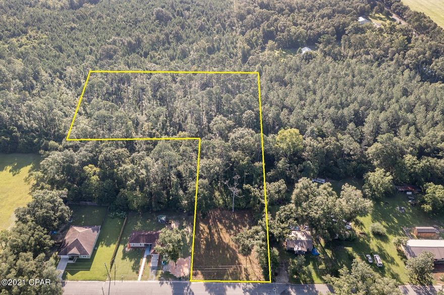 CURRENTLY UNDER CONTRACT - TAKING BACK UP OFFERS!!! Your FUTURE HOMESITE is now available and located in the city limits of Chipley on a paved road.  Approximately 1/2 acre of the total parcel is cleared and ready to build on with the possibility of a privately wooded sanctuary on the remaining 3+ acres. This spacious property is currently zoned low density residential.  There is a stream that flows through the wooded acreage and is believed to be a spring fed overflow from Falling Waters.