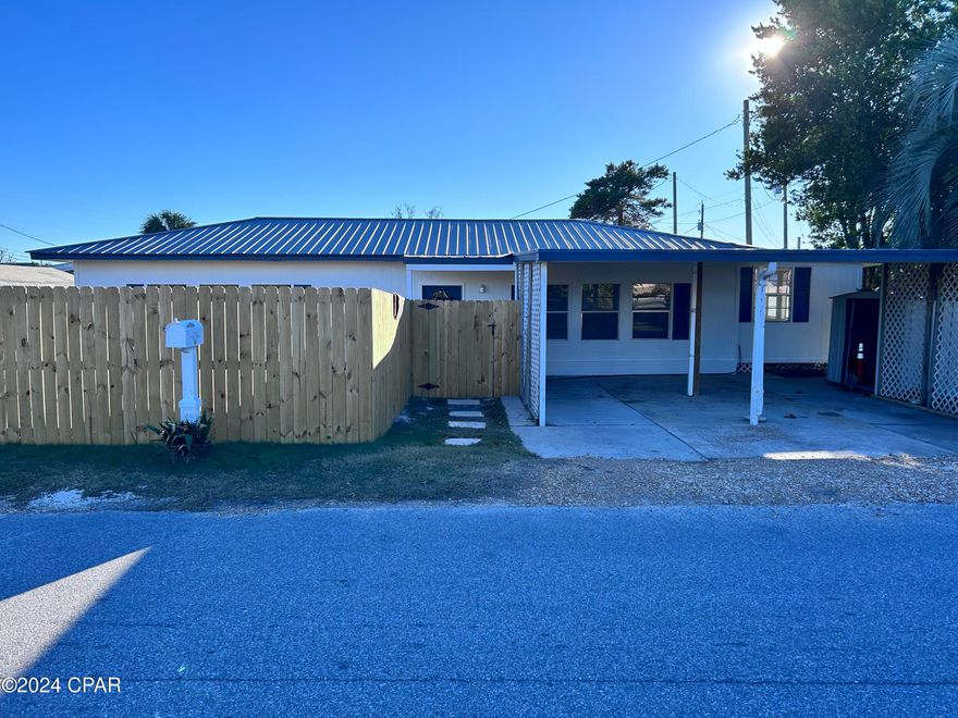 Nice starter home, short walk to the Sugar Sands of the Gulf Beaches  Close to, Groceries, Entertainment, Schools , and Restaurants on west end of PCB Quick Drive to Pier Park A very desirable area to live in. This home is priced right it would be a great investment property. Great as a second home or Vacation rental turn the key and make a profit. NO HOA