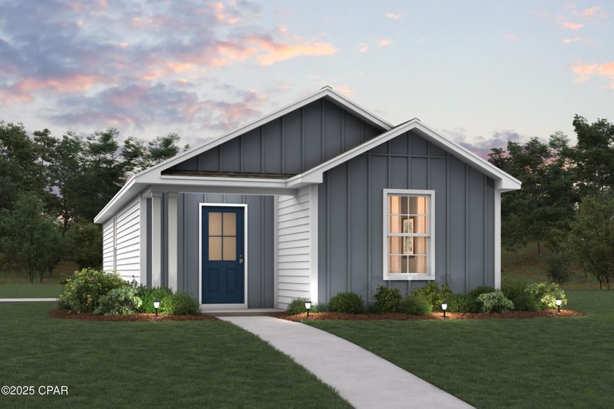 Welcome home to this NEW Single-Story Home in the Sunny Hills Classic Community! The desirable Carolina Plan boasts an open design encompassing the Living and Kitchen spaces. The Kitchen features gorgeous cabinets, granite countertops, and Stainless-Steel Appliances (including Range with a Microwave hood and Dishwasher). The primary suite has a private bath and a walk-in closet. This Home also includes 1 more bedroom and a secondary bathroom. Energy-efficient Low-E insulated dual-pane vinyl windows and a one-year limited warranty ensure comfort and peace of mind.
Located just off Hwy. 77, 30 miles north of Panama City and 12 miles South of Interstate 10, Sunny Hills is the perfect place to call home! Sunny Hills is the largest platted subdivision in Northwest Florida and has nearly 4000 acres of green belts and natural preserves, multiple lakes with swimming and boat launch areas, and an 18 hole golf course.
DON'T MISS OUT ON CURRENT BUYER INCENTIVES AND SPECIAL RATE OFFERS!