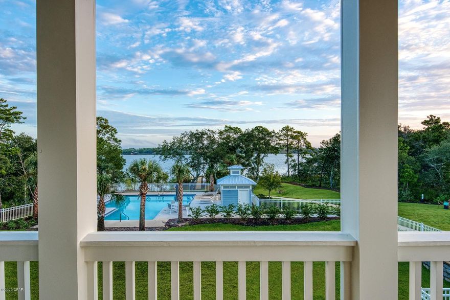 LAKEFRONT LIVING - New and move-in ready! See 'Virtual Tour' under 'Photos' for spectacular video. Contact an agent for new developer incentives, including $0 closing costs and 3% down for 1st time buyers (based upon buyer qualifications). 

Miller's Landing is situated in a beautiful, waterfront community on Lake Powell just 3 miles from 30A and 8 miles from Pier Park. Enjoy the relaxed waterfront lifestyle of boating, kayaking or paddle boarding on the lake or going to the beach. The complex will have a total of 25 townhomes, a lakefront pool and a dock on Lake Powell. This spacious townhome offers a one car garage, 9 foot ceilings, stainless steel appliances, granite countertops, walk-in laundry room, all wood cabinetry, LVP and porcelain tile flooring, and impact rated doors and window Each townhome has an oversized balcony with awesome views. Boats and jet skis are allowed on Lake Powell and a public boat ramp is nearby. This community has a 30 day minimum rental restriction.