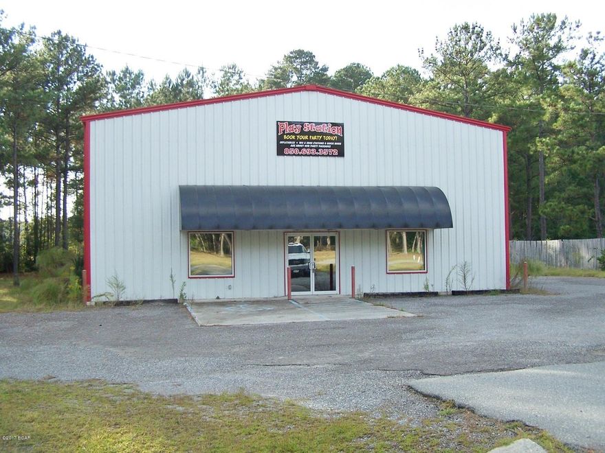 Very nice metal building that could be used for numerous purposes, Total space is Heated and cooled with 4 C/E Heating/cooling units. Open warehouse space of about 2500 sq ft with high ceiling and 2 levels of finished out offices/rooms from meeting room size to private office side. Could be day care, gym, warehousing, distribution, ect. Property is in good condition and is priced to house a business. This is an all metal insulated building with interior improvements. Take a look at the pictures. Seller will entertain leasing the building at $1200 per month.