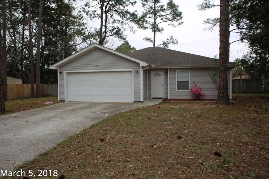 The buyers financing fell through so they reduced the price, What a good deal for this 2004 home.  The home has been well cared for, just a few cosmetic things to do. The home has a great open plan with a well organized kitchen and dining area, open to the large living room.  The bedrooms are separated by the living room with two bedrooms and one bath on one side and the master and master bath on the other.  Just out the back door is a covered patio, overlooking the privacy fenced back yard.  The homes exterior is vinyl for easy maintenance.