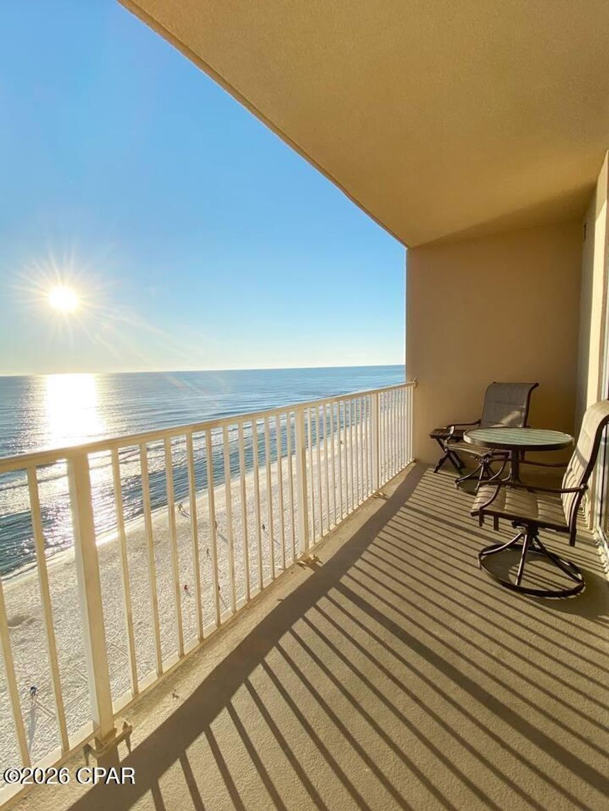 Discover the ultimate coastal getaway at Tidewater Beach Resort in Panama City Beach.
Perched on the 7th floor, this Gulf-front 1-bedroom, 2-bath condo offers sweeping emerald-water views and an unbeatable location directly between the elevator banks—one of the most convenient and desirable positions in the building.

This turnkey, move-in-ready unit features durable tile flooring throughout and a fully stocked kitchen, making it ideal for immediate personal enjoyment or continued rental income. The thoughtfully designed layout comfortably sleeps six, with a king-size primary suite, built-in hallway bunks perfect for kids, and a sleeper sofa in the living area.

Tidewater Beach Resort is renowned for its resort-style, world-class amenities, including:

Two outdoor Gulf-front pools and a heated indoor pool

Two outdoor hot tubs and two indoor Roman spas

Saunas and steam rooms

A beachfront fitness center

On-site restaurant, tiki bar, and private movie theater

An exclusive 30th-floor Owners' Lounge showcasing some of the best panoramic views on the entire beach

The location is second to none—walk to Pier Park for shopping, dining, and entertainment, with quick access to Frank Brown Park, Topgolf, Dolly Parton's Pirate Voyage, and Northwest Florida Beaches International Airport (ECP).

With a well-established rental history, breathtaking Gulf views, and a prime position in one of Panama City Beach's most sought-after resorts, this oceanfront condo is a standout opportunity in the Florida Panhandle market.