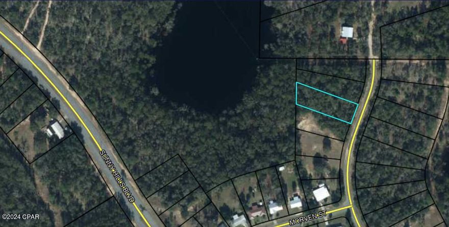 OVERSIZED LOT, almost 1/2 acre (.438)...Nice building lot for single-family homes in the quickly growing subdivision of Sunny Hills!! ...what are you waiting for...Sunny Hills boasts the magnificent Sunny Hills Golf and Country Club!! No time frame to build in...homes only subdivision, no mobile homes...no HOA!! Come build your dream home now!! Don't miss out, call today!!!