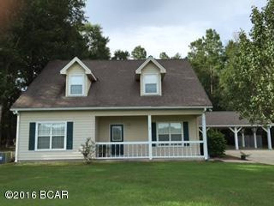 Darling Country Home Minutes From Town. Down stairs you will find an open floor plan with a spacious livingroom, dining area, kitchen and utility room. The master bedroom is oversized with a walkin closet, and masterbath has a shower and seperate garden tub. Upsatirs boasts two large bedrooms with a sitting area that could be another bedroom if needed, a full bathroom and two storage areas that are H&C. Outside has a workshop/garage, two car carport, chainlink fencing, landscaping, and a concrete driveway. Property has paved road frontage.