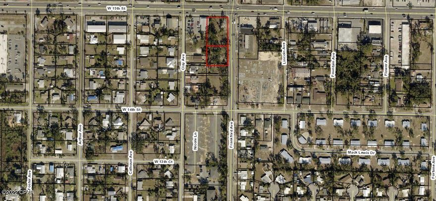 Two centrally located commercial parcels 1413 & 1415 Frankford Ave. Parcel 29640-000-000 Lot 4 & 5 & 29639-000-000 Lot 1, 2 & 3 totaling 1 acre. This is a high traffic corridor with an average daily traffic count of 33,000+.  The parcels are zoned Mixed Use-2 and General Commercial-2.  This corner site has 134 frontage feet on 15th St. and 313 frontage feet on Frankford Ave.  There is currently income from a Lamar billboard lease.