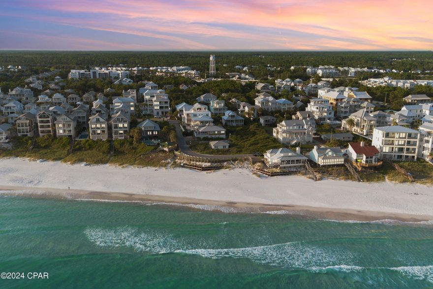 Selling Sunset... LITERALLY. A Rare Opportunity to own property showcasing the most iconic sunset in all of the Emerald Coast... Welcome to Pompano Street in the heart of Inlet Beach. This epic unobstructed view gives you an 82 foot Gulf Vista on which to build your ultimate beach home with the most sought out spot to view sunsets around the breathtaking bend at the end of Pompano Street. This oversized lot has 165 feet of depth making the total footprint .303 acres with enough room to build your mansion, pool, guest cottage and so much more.  Inlet Beach is the most incredible investment possible if you are looking to build a home that would serve as a vacation rental off the beaten path of 30A but close enough to the finest dining and amenities on the Emerald Coast. If you are seeking a respite from the hustle and bustle of 30A, then your dream life awaits on the last vacant lot with unobstructed Gulf front views on Pompano Street.