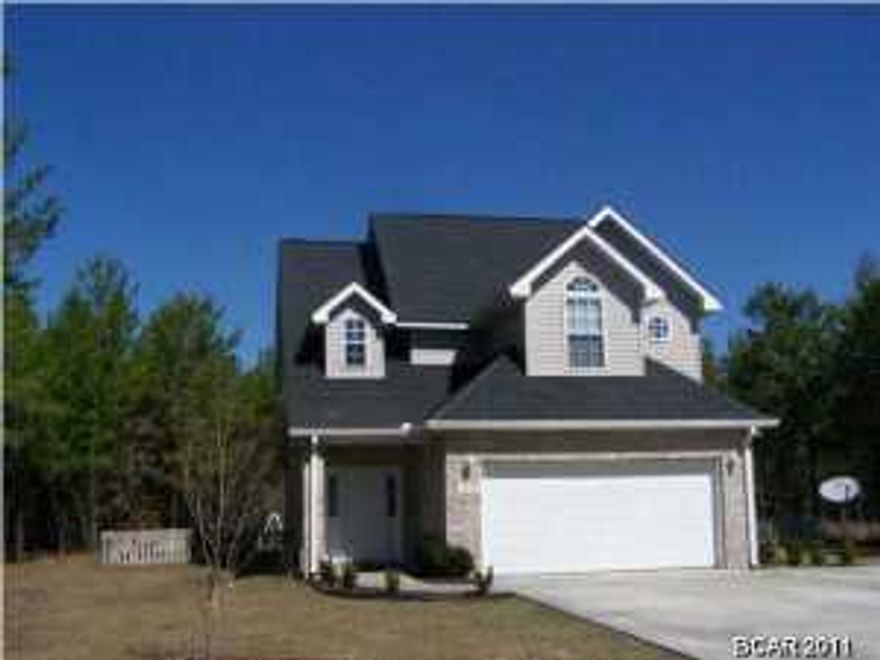 Fantastic 3 bedroom, 2.5 bath home located off Hwy 77, across from Bozeman School in the Oakcrest Subdivision, only 10 minutes north of Lynn Haven. The open floor plan has a spacious family room and dining room adjacent to a gourmet kitchen featuring oak cabinetry. The bedrooms are all on the second floor with large closets and two full baths. There is a big fenced yard, storage building and covered patio. This is a gorgeous home in the country, close to Bozeman School and just minutes from Lynn Haven. Dogs allowed; breed restrictions apply.