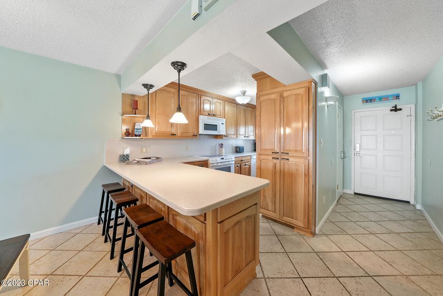 Welcome to Regency Towers, where luxury living meets breathtaking oceanfront views. This fully furnished, and stunning 2 bed 2 bath condo is located on 5801 Thomas Drive, in one of the most sought-after areas of Panama City Beach, FL. From the moment you step inside the front door, you'll be captivated by the spacious and open floor plan, and modern finishes

The living area is bright and airy, with plenty of natural light pouring in through the large windows that overlook the Gulf of Mexico. You'll love the easy flow from the living room to the kitchen, which features plenty of storage space for all your culinary needs. Both bedrooms are spacious and comfortable, with ample closet space and en-suite bathrooms that feature stylish fixtures and finishes.

Outside, the private balcony is the perfect place to take in those stunning ocean views, watch dolphins play in the waves, or simply enjoy a glass of wine with friends. The amenities at Regency Towers are second to none, with a fitness center, two sparkling pools, a tiki bar, hot tub, and game room  just steps from your front door.

With its prime location right on the beach, this 2 bed 2 bath condo is the perfect vacation retreat and has the potential to be a rental machine. Don't miss your chance to own a piece of paradise in one of the most beautiful areas of Florida. Contact us today to view!