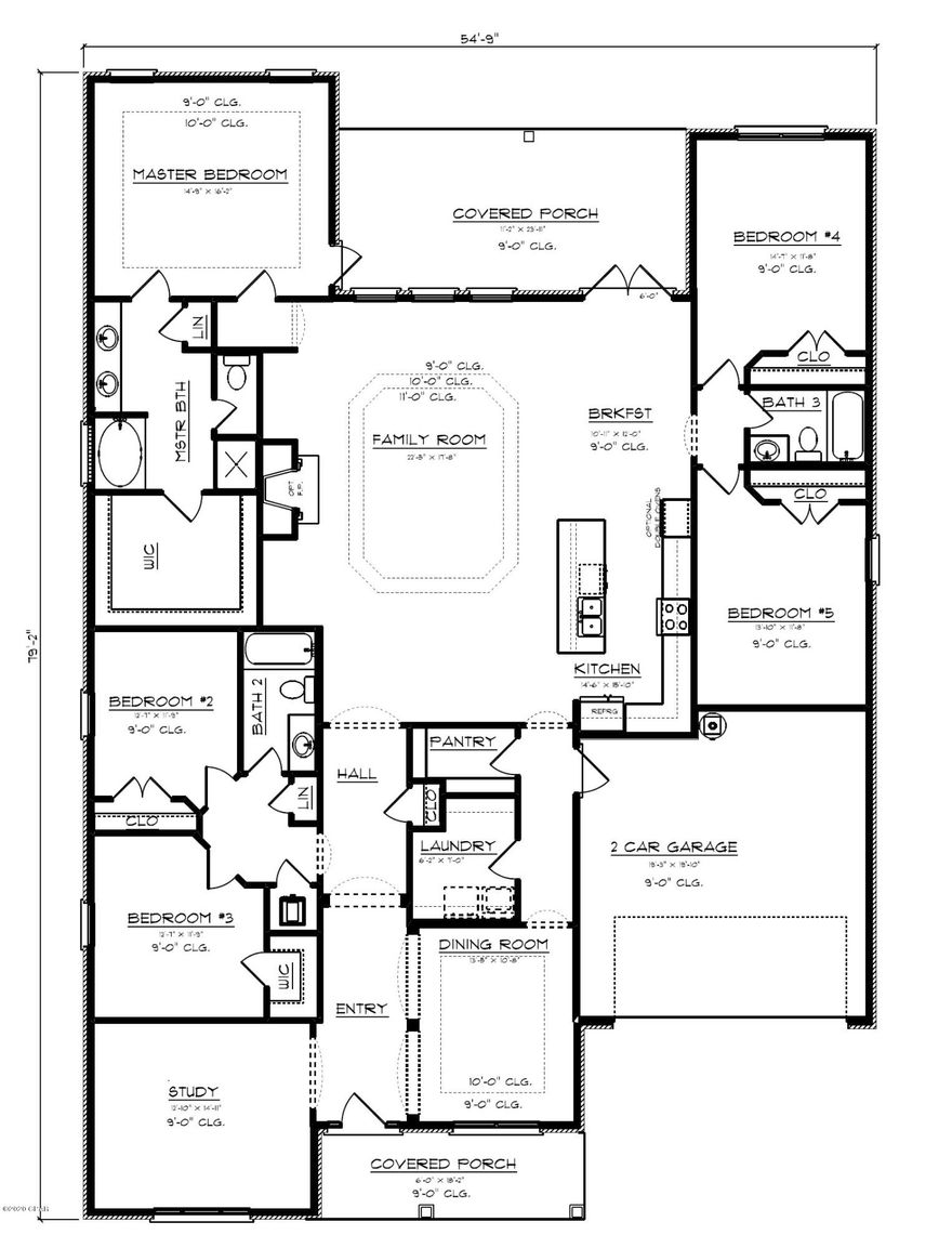 The McKenzie floor plan boasts 5 bedrooms / 3 baths with tray ceilings in living area and master bedroom and formal dining room. This home has LVP flooring throughout the common areas with carpet in each bedroom, granite countertops, quality paint on walls, brushed nickel hardware, Moen faucets and beautiful interior doors. The kitchen is open and spacious and has a center island. The standard appliances include a stove, microwave and dishwasher. The master bedroom has a large bath with large walk-in closet, a garden tub and separate shower. A standard Smart Home package includes a KwikSet keyless entry, Skybell doorbell, automated front porch lighting, an Echo
Dot device, and Quolsys touch panel which can be integrated to control your lighting, thermostat, front door and so much more.
A builder 10 year structural warranty is also included.

Pictures, photographs, floor plans, elevations, features, colors and sizes are approximate for illustration purposes only and will vary from the homes as built. Home and community information including pricing, included features, terms, availability and amenities are subject to change and prior sale at any time without notice or obligation. For Move-In/Completion Estimates: Ready dates are estimates only. Timing of completion of construction and buyer move-in are subject to contingencies contained in home purchase agreement and governing jurisdictions issuance of a certificate of occupancy, and may change due to forces majeures and other delays or disruptions outside the reasonable control of the Builder.