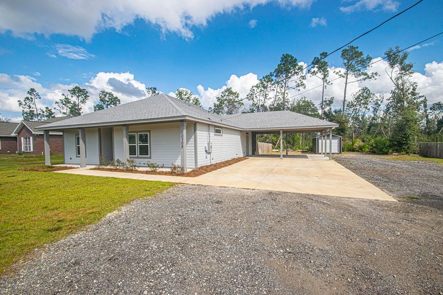 Come Explore10508 Resota Beach Rd, Southport- 4BRs, 3 Baths.  This gorgeous abode was custom built in 2018 , complete with spacious Kitchen, upgraded appliances, custom cabinets, hardwood Flooring , on just under an acre lot!  Oversized master bedroom with trey ceiling and crown molding, other 3 bedrooms are large as well,  This home has custom trim, fixtures, and all the details you would want in a house of this caliber.  Outside you will see a screen enclosed porch overlooking a fenced in back yard.  Furthermore, you will have an oversized car port and driveway that can accommodate RV's, boats, several cars, etc. There is also a 12X32 storage shed on the property that could double as a single car garage!  Call today to view this home, it will not last long!