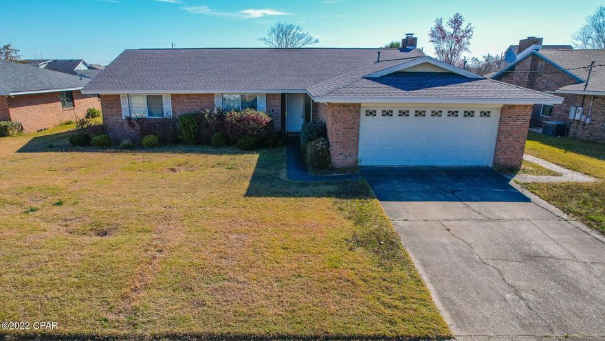 Reward yourself with this 4 bedroom, 2 bathroom all brick home. Located in the desirable Forest Park community, centrally located to all your day to day activities including shopping, dining and great schools. Highlights include a two car garage, roof installed in the last 2 years, HVAC installed within 1 year and hot water heater installed within the last 2 years. The spacious eat-in kitchen has upgraded granite countertops, stainless steel appliances, an island, breakfast bar and updated cabinetry with an abundance of extra storage. You'll love the large great room, perfect for entertaining family and friends or relaxing near the fireplace. The master bedroom flows into the master bathroom that provides a double vanity, granite countertops and updates fixtures Other highlights include a privacy fenced back yard, paver back patio, and an in-ground pool. With a little maintenance the pool can be ready for the summer days ahead. Call to schedule a private showing or for additional information.
