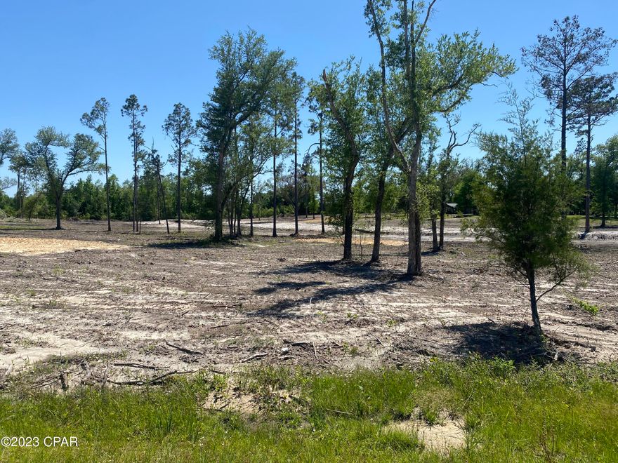 This beautiful parcel of land has the location you've been looking for.  It has been cleared, but the owner was careful to leave some beautiful trees. The lay of the land is prime for anything you want to build and it's located approximately 1 mile from the interstate and close to town amenities. It would be great to build your new homestead. Also has potential for a builder to put in new homes!  For an investor, this is a dynamite location for an RV park, county water is not far and the gravity feed for septic is in there!  This DOES  include the small creek at near the neighboring home. The property will have to be surveyed prior to purchase. Go look and be sure you don't miss this one- lots of potential!