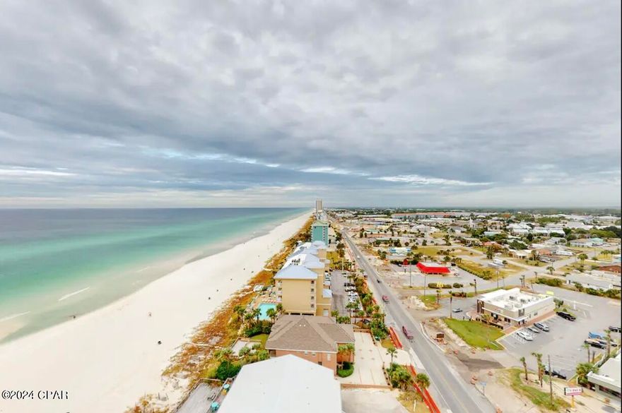 Beautiful 2B/2b End unit in the highly desirable Beach Resort of Tidewater! Enjoy beautiful views of the Gulf while relaxing in this spacious and private End unit. Equipped with new furniture and new flooring in the bedrooms, this unit is a great rental and has so much to offer! The open living and kitchen area is sure to wow guests.
Not only will you and guests enjoy one of the worlds most beautiful beaches but this resort also offers a 1st class fitness center, two outdoor pools and indoor heated pool, sauna, movie theatre, arcade, market and cafe! 
Tidewater is a family oriented complex close to Pier Park, shopping, local restaurants and the Pier. Currently the ONLY 2B/2B unit listed in Tidewater Phase 1 so come by and check it out today!