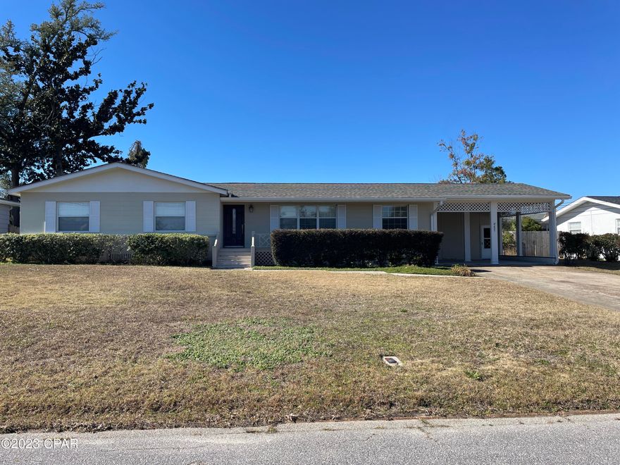 Charming 3 bedroom, 2 bath home in Garden Club area. Nicely landscaped. Roomy, over 2000 sq ft. Dining area off kitchen as well as formal dining room and living room. Family room with fireplace. Large back yard with patio. Close to Beach Drive, the walking park. 

Built 1989

1 year lease required. Renter's Insurance Required Pets: No No smoking.

Utilities: None Included

$40.00 Application fee, per adult.

Application on website

Showing Instructions- key is available in office at 2710 MLK Jr Blvd, PC, FL 32405. Available Mon-Fri between the hours of 8-4