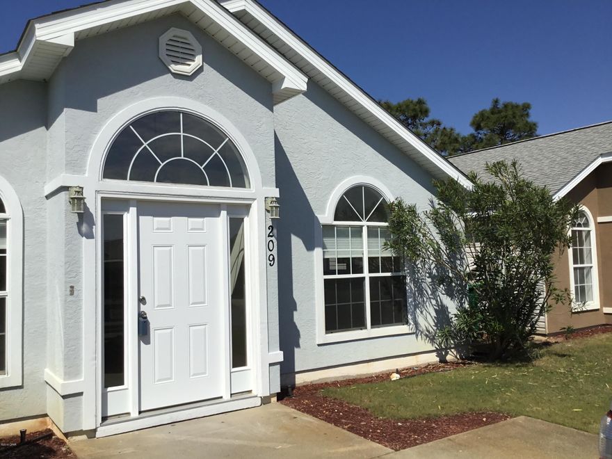 This cute home has 3 bedrooms, 2 full baths and feels much larger than the square footage due to high ceiling and many windows.