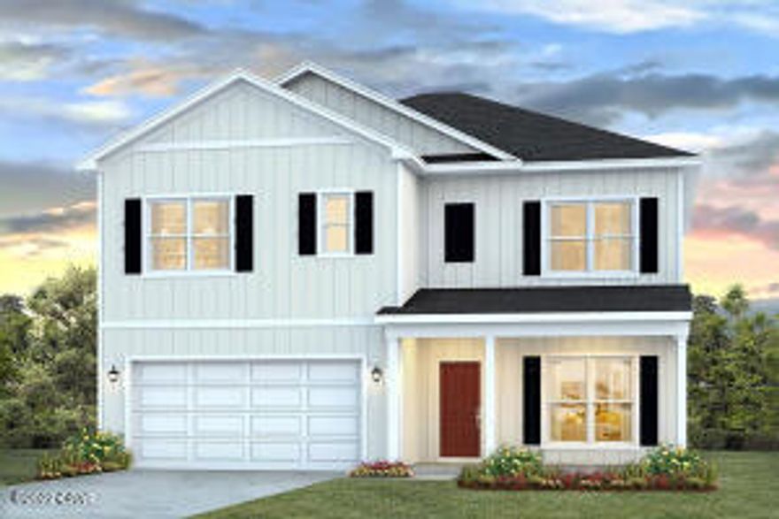 Red Tag Sale! This Carol floor plan is ready for a quick closing! This is an exceptional 5 bedroom, 3 bath home. As you enter this home, you will find an office to the right and garage to the left. Continuing down the entry way of the home, the kitchen will be directly to the right at the end of the entry way. The family room is open and spacious connected with the dining area leading to the back porch. Bedroom 2 is situated to the left right off the family room along with a bathroom situated across from the room. Upstairs you'll find a spacious bonus room, with bedroom 4 and 5 connected to it. Bath 3 down the hall to the right, also leads to bedroom 3. Upstairs you also have bedroom 1 with double vanity, walk in closet, and separate Garden tub and shower. This home comes standard with a Smart Home Technology package which includes a KwikSet keyless entry, Skybell doorbell, automated front porch lighting, an Echo Dot device, and Quolsys touch panel which can be integrated to control your lighting, thermostat, front door and so much more.

Pictures may be of similar, but not necessarily of subject property, including exterior and interior colors.