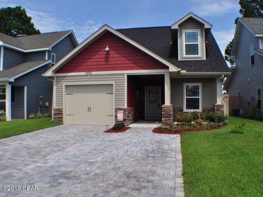 Hidden Lagoon - Elegant 5 bedroom, 3 bath two story home featuring 18'' tile floors downstairs, stainless steel appliances, large pantry, custom cabinets and master suite with his and hers closets. Master bathroom features double sinks and walk-in shower. 4 bedrooms and 2 baths located upstairs. Gorgeous patio area for entertaining. Community pool. Owner pays for sprinkler water meter, fertilization for lawn and pest control. PETS MUST BE APPROVED BY OWNER. $500 PET DEPOSIT $50 PET FEE