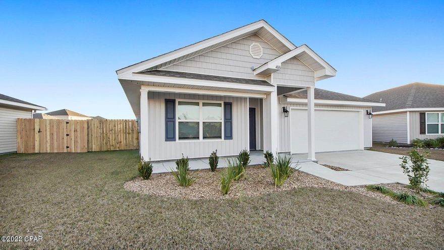 The best veiw in Brighton Oaks. This 4 bedroom 2 bath home is conveniently located to shopping, schools, churches and dinning. This home has many upgrades from the base model including wood/ aluminum fence, ceiling fans in all bedrooms, fridge, dishwaser, range, blinds, upgraded bathroom fixtures and an ADT alarm system to name a few. This property is located in the very back of the subdivision on a very low traffic culdesac and

 overlooks a pond. The spacious kitchen features stainless steel appliances with a large island and a bar top for dinning. This Craftman style home has an all vinyl exterior for very low maintenance. If you are looking for a quiet setting close to town, this is it. Make your appointment to see this one today.