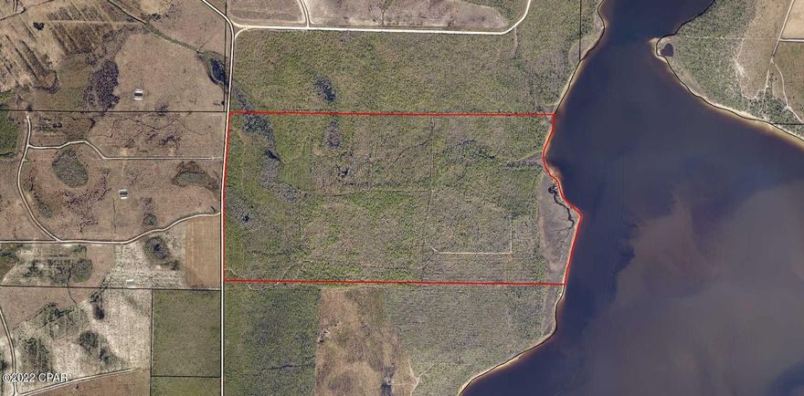 Here is just an incredible 307 acre parcel in the Allanton Community of East Bay.  There is over a 1/2 mile of waterfront.  The property has been planted over the years and has pines on it. See attached document for a detailed breakdown of the acreage.  Located near the Eastern Shipbuilding Company and along the intracoastal waterway, you can take boats through the intracoastal to anywhere.  Also, it's not a far distance out to the bay and Gulf of Mexico.  There is the ability to purchase more contiguous properties for a total of 703 acres.  Also, this 307 acre parcel can be subdivided into smaller parcels, see MLS # 774974, 774977, and 774978.