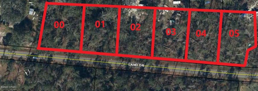 Great opportunity to own a half acre lot for an affordable price. This property offers half an acre with potential views of Lands Lake. The property is Conveniently located to Chipola River, restaurants and boat ramps. Perfect for building your home or an investment, this lot is not in a flood zone. Other parcels are available for purchase as well. For more information contact us today.