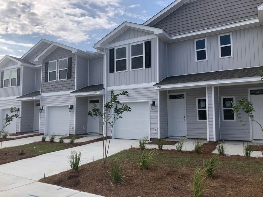 Construction is complete.  There are so many features in this townhome including a garage, vinyl flooring throughout the common areas, carpeting on stairs, upstairs hallway and bedrooms. Durable laminate countertops in kitchen in baths. The kitchen is open to the living and dining

area and has a breakfast bar. Frigidaire Appliances include a stove, microwave and dishwasher. Additional interior features include recessed panel cabinetry, Moen faucets, LED lighting package and more A standard Smart Home package is include with a KwikSet combo lock, a Echo Dot, and a Qolsys touch panel which can be used to control your lighting, thermostat and even secure your home. Pictures, photographs, floor plans, elevations, features, colors and sizes are approximate for illustration purposes only and will vary from the homes as built. Home and community information including pricing, included features, terms, availability and amenities are subject to change and prior sale at any time without notice or obligation. For Move-In/Completion Estimates: Ready dates are estimates only. Timing of completion of construction and buyer move-in are subject to contingencies contained in home purchase agreement and governing jurisdictions issuance of a certificate of occupancy, and may change due to forces majeures and other delays or disruptions outside the reasonable control of the Builder