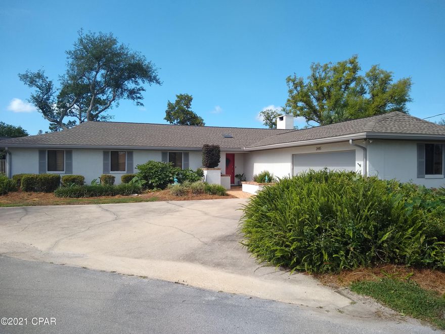 CURRENTLY UNDER CONTRACT, SELLER ACCEPTING BACKUP OFFERS. Pretty Bayou 4 Bed 2 Bath home on the water with a Boathouse and lift on the large basin of the canal, perfect for boating, fishing, swimming, and kayaking.  Just a short boat ride to the bays and blue waters of the gulf.  Home has an open concept with a large spacious living room and nice fireplace.  There are two bonus rooms, one of which a nicely built out office with wet bar and side entrance.  In the Master bedroom there is a walk in closet and another closet and an additional small bonus room for nursery, sewing room, workout room, etc.  All stainless steel appliances, granite counters, roof, water heater, garage door, and heat pump HVAC replaced in the past two years.  Home offers plenty of space and lots of natural light.