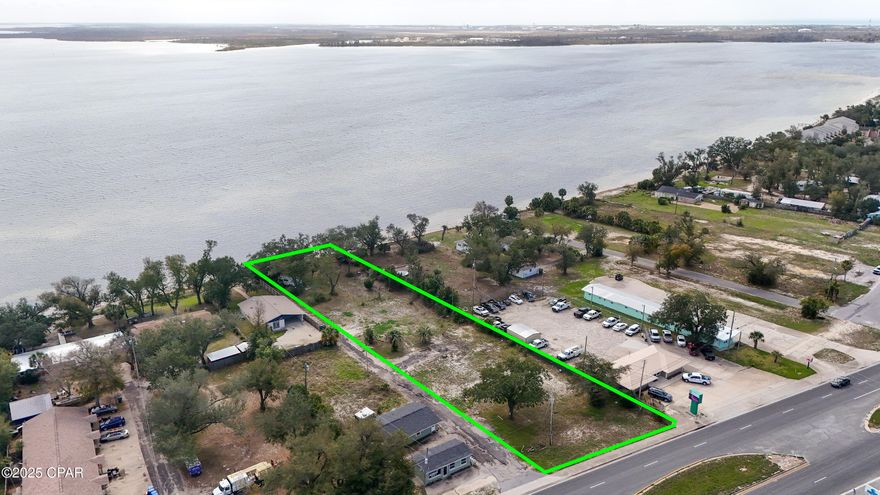 Prime development opportunity. This 1.15± acre parcel offers waterfront and unmatched potential for a townhouse community, a spacious single-family residence, or a commercial development. Located on busy Tyndall Parkway just minutes from Tyndall Air Force Base, the property provides exceptional visibility and convenience. With the area experiencing rapid growth, this site is perfectly positioned to capture strong demand for housing and a commercial development of any kind. The combination of water views, accessibility, and proximity to the base makes it ideal for developers or homeowners seeking both value and future growth. The listing includes two parcels and both are currently zoned MU-2 in the City of Parker which allows for many different uses.