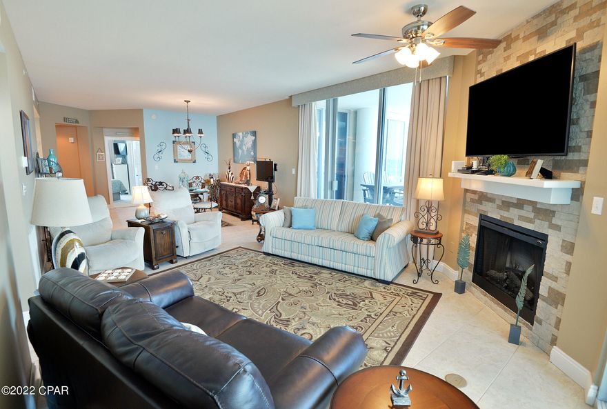 UNDER CONTRACT, SELLER ACCEPTING BACKUP OFFERS. You won't believe the AMAZING views from this corner unit at Marina Landing! This condo is located on the sought after 4th floor and boasts sweeping views of St. Andrews from the desirable west side of the building. From inside, you can take in the floor to ceiling views from most rooms or simply step out onto the wrap around balcony with summer kitchen and watch the boats glide by.

Upon entering, you'll notice how the owners have kept it in immaculate condition. The bedrooms are also generous in size with tall ceilings. The condo includes an outdoor storage space and a private covered parking spot. 

Marina Landing is a quiet resort with tropical landscaping, a bay front pool and hot tub, a health and fitness center.