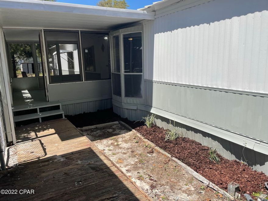 Great little beach house on the west end of Panama city beach.  The inside has a new subfloor, new flooring, new paint, new counters, new cabinets and the AC was put in 2017.  The home was re-piped in 2018.  This one won't last long!