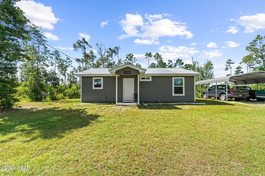 'CURRENTLY UNDER CONTRACT, SELLER WILL CONSIDER BACKUP OFFERS'. PRICED BELOW MARKET VALUE & passes all inspections! This beautiful custom built home located perfectly outside of town. Yet still conveniently close to all your shopping needs and Tyndall AFB. Home was built in 2020. So everything is new and ready to go. It's a cozy 2bed/2bath home sitting on 1 acre of land. Includes a 2 car carport and an outside storage shed. Schedule your showing today!