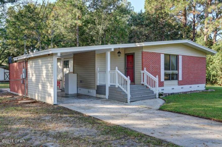 This home sustained very minor damage from Hurricane Michael. Repairs are underway and the home is move in ready. Forest Park charmer! This well maintained home sits in a wonderful family friendly neighborhood on close to 1/3 of an acre at the end of a cul-de-sac! Recent updates to the kitchen and bathrooms paired with REAL hardwood floors throughout and a large family room insure this opportunity will not last long. Tons of natural light throughout. The sprawling back yard comes equipped with a workshop/storage shed with electric connection. Enjoy a short drive to all major attractions, restaurants and hospitals. This home shows the pride of ownership and offers a great value.