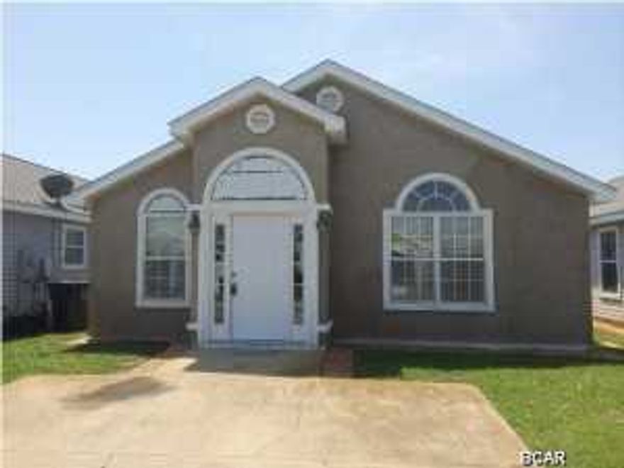 Cute as a button located in the heart of Panama City Beach very close to the world's most beautiful beaches. This property has been freshly painted inside and also has new neutral colored carpet. In addition to the beach this property is within close proximity to restaurants for fine dining such as Firefly and Bonefish; family fun found at numerous putt-putt courses, water-park, and all the fun you can find at Rocket Lanes such as roller-skating and bowling; Super Wal-Mart, and many other shops are also close by. If you don't feel like going to the beach, but just want to relax by a pool then look no further, the Palm Cove subdivision has two wonderful pools with a cabana that offers restroom facilities; as well as a heated pool.