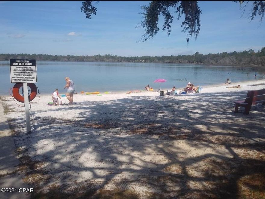 This property is in the up-and-coming Sunny Hills subdivision. It is in area of the subdivision that has been relatively untouched to development recently. Sunny Hills is home to a golf course, Boat Lake Swim Park and a recreational park (see photos). There are also many lakes in the area. The property is located off of a dirt/clay road.