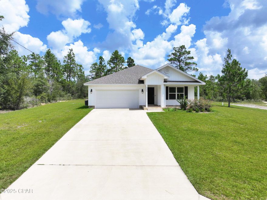 Tucked away on a large, secluded lot in beautiful Sunny Hills, this property offers the perfect blend of privacy, adventure, and modern convenience. Just minutes from the white-sand beach area at Boat Lake and a scenic golf club down the street, you're surrounded by everything Florida living has to offer.

With nearby boat ramps, wooded trails for 4-wheeling and dirt biking, and serene ponds just through the trees, it's an outdoor enthusiast's paradise. The lot provides ample space for camper, RV, and boat parking—no HOA to limit your lifestyle.

Whether you're into fishing, kayaking, paddle boarding, boating, or just enjoying peaceful nature, this location delivers. The home is equipped with smart features including a video doorbell, plus a whole-home generator hookup for added peace of mind.

This is more than a property—it's a basecamp for adventure.

The home is only a little over a year old, and is the most popular new construction plan on the market, the Cali. It's a very well thought out, open concept, split bedroom plan, with no carpet.

Pets may be accepted based on size, breed, and amount. *Project facilities are located off site and are no dedicated specifically to the neighborhood.