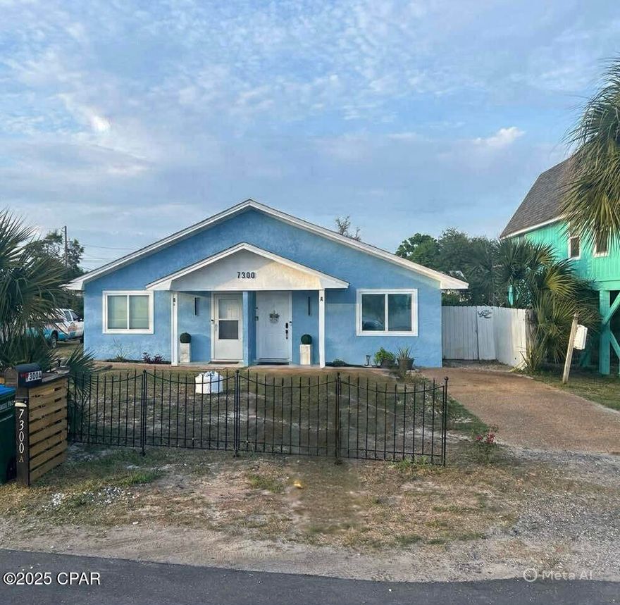 Beautifully updated 2BR/2BA duplex just blocks from the beach! This spacious rental features an upgraded kitchen with modern cabinetry and appliances, plus a dedicated laundry room offering plenty of additional storage. Both bedrooms are generously sized, and the bathroom is well-appointed for comfortable everyday living. Enjoy a fully fenced backyard, perfect for outdoor relaxation, pets or extra privacy. Located in a quiet Panama City Beach neighborhood close to shopping, dining, and beach access. Rent is $1,600/month.
No HOA. Tenant responsible for power. Water and trash is included.