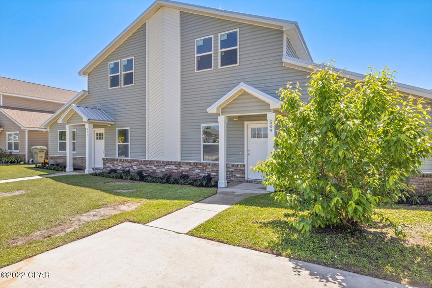 Beautifully renovated 3 bedroom 2 bathroom towhome.  This one is like brand new and is ready for a family.  Enter the front door to the living room with a vaulted ceiling and lots of natural light.  It has luxury vinyl plank flooring through out the living areas and fresh paint.  The kitchen and bathrooms are totally new and very nicely done.  The kitchen has stainless appliances, granite counters and is spacious.  The guest bedrooms and bathroom are downstairs.  Upstairs you'll love the master bedroom suite.  The landing overlooks the living room.  The bedroom has a cathedral ceiling and big walk in closet.  There is an additional closet off of the bathroom.  This one even has a nice big fenced yard for the kids & pets.  All of this at a great price.  Call for a tour!