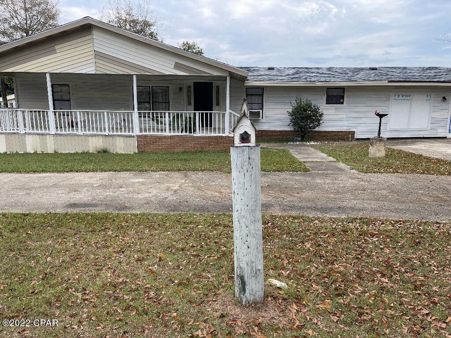 Attention Investors! This is a fantastic opportunity to get a great, above-market return on your investment. The partially updated manufactured home with slab addition is in need of cosmetic upgrades, providing you with the chance to add value and increase the property's value. The home itself is a spacious 5 bedroom, 3 bathroom property with 3206 sq/ft of living space, situated on a half acre lot. It features a 2 car garage and a large shed, providing plenty of storage space. The home also has a new roof and air conditioning system, making it ready for you to move in or rent out immediately. Located on a quiet street, this home is perfect for anyone looking for a peaceful place to live or a rental property with a steady stream of income. Don't miss out on this great investment opportunity