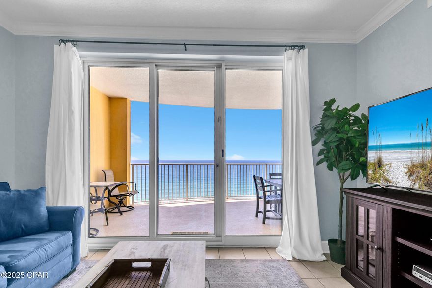 High-floor Gulf views, fully furnished, and truly turnkey... nothing left to do but sit back and enjoy!

Unit 1905 sits above the distraction and noise, with only emerald-green water and stunning Gulf sunsets in view.

The prime west-end location and resort amenities are what make this one stand out: close to Pier Park, 30A, and the stretch of Panama City Beach that keeps the beach experience relaxed yet convenient.

Resort-style amenities include two Gulf-front pools, hot tubs, sauna, fitness center, and dedicated beach service, giving owners and guests everything they need without ever leaving.

With the unit already on a rental program, it's set up for ownership whether you're looking for immediate income or a personal escape with zero prep work. Just sign on the dotted line and pack your flip flops.
Schedule your showing today!