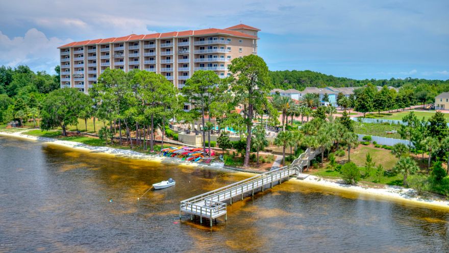 This corner bay-front condo with a waterfront master bedroom is a great investment as well as the perfect home.  The last COMPARABLE sale of this type unit was a $370,000 sale. The exterior of the building has just been painted, a new roof is being installed, and the owners are willing to repair or negotiate flooring replacement. Covered parking close to direct access elevators.  Bonus room/office/guest room. Spacious rooms with an open floor plan and large Bay front balcony. The kitchen boasts granite counter tops, stainless appliance, generous pantry and breakfast bar.